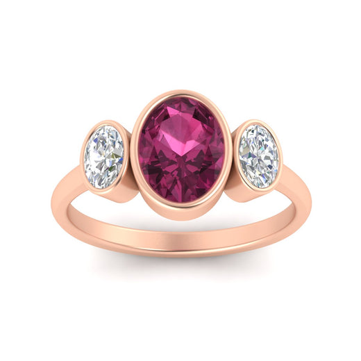 3-stone-oval-bezel-pink-sapphire-engagement-ring-in-rose-gold-fd11546gsadrpi-nl-rg