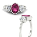 Thumbnail 18 - 3-stone-oval-bezel-pink-sapphire-engagement-ring-in-white-gold-fd11546gsadrpi-nl-wg