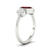 Load image into Gallery viewer, 3-stone-oval-bezel-ruby-engagement-ring-in-white-gold-fd11546grudr-nl-wg