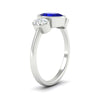 Load image into Gallery viewer, 3-stone-oval-bezel-sapphire-engagement-ring-in-white-gold-fd11546gsabl-nl-wg