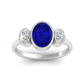 Thumbnail 31 - 3-stone-oval-bezel-sapphire-engagement-ring-in-white-gold-fd11546gsabl-nl-wg