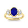 Load image into Gallery viewer, 3-stone-oval-bezel-sapphire-engagement-ring-in-yellow-gold-fd11546gsabl-nl-yg