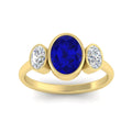 Thumbnail 27 - 3-stone-oval-bezel-sapphire-engagement-ring-in-yellow-gold-fd11546gsabl-nl-yg