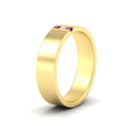 Thumbnail 104 - 3-stone-pink-sapphire-wedding-anniversary-band-for-men-in-yellow-gold-fdm8111bgsadrpiangle2-nl-yg.jpg