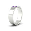 Thumbnail 84 - 3-stone-purple-topaz-wedding-anniversary-band-for-men-in-white-gold-fdm8111bgvitoangle2-nl-wg.jpg