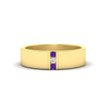 Thumbnail 125 - 3-stone-purple-topaz-wedding-anniversary-band-for-men-in-yellow-gold-fdm8111bgvito-nl-yg.jpg