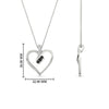Load image into Gallery viewer, 3-stone-round-diamond-heart-pendant-with-black-diamond-in-FDPD11375GBLACKANGLE1-NL-WG.jpg