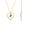 Load image into Gallery viewer, 3-stone-round-diamond-heart-pendant-with-emerald-in-FDPD11375GEMGRANGLE1-NL-YG.jpg