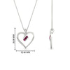 Load image into Gallery viewer, 3-stone-round-diamond-heart-pendant-with-pink-sapphire-in-FDPD11375GSADRPIANGLE1-NL-WG.jpg