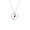 Load image into Gallery viewer, 3-stone-round-diamond-heart-pendant-with-ruby-in-FDPD11375GRUDRANGLE1-NL-WG.jpg