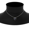Load image into Gallery viewer, 3-stone-round-diamond-heart-pendant-with-sapphire-in-FDPD11375GSABLANGLE1-NL-WG.jpg