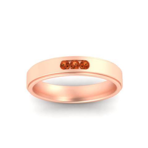 3-stone-round-orange-sapphire-channel-set-mens-wedding-ring-in-rose-gold-fdm10340rogsaorangle5-nl-rg