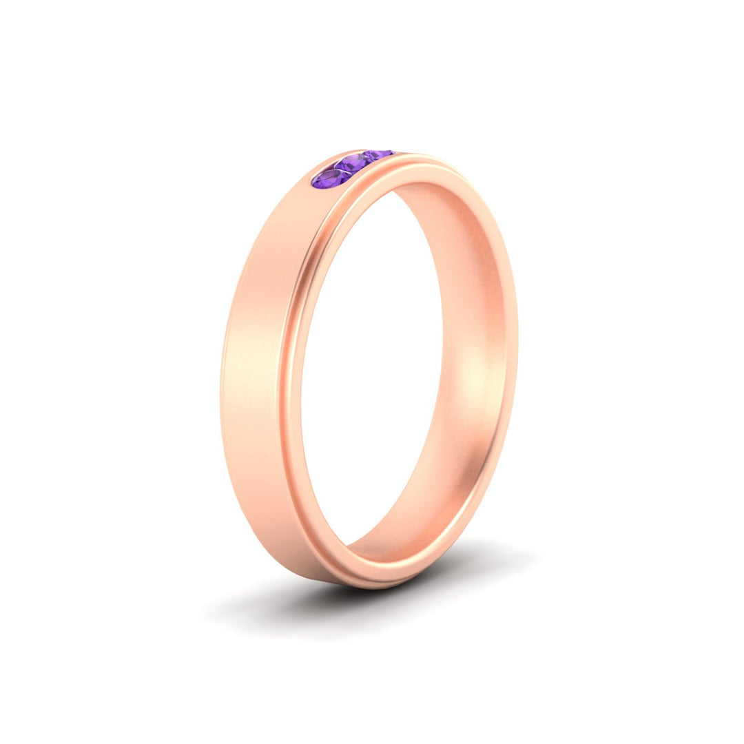 3-stone-round-purple-amethyst-channel-set-mens-wedding-ring-in-rose-gold-fdm10340rogvitoangle2-nl-rg