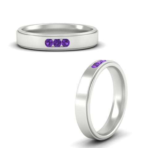 3-stone-round-purple-amethyst-channel-set-mens-wedding-ring-in-white-gold-fdm10340rogvitoangle3-nl-wg