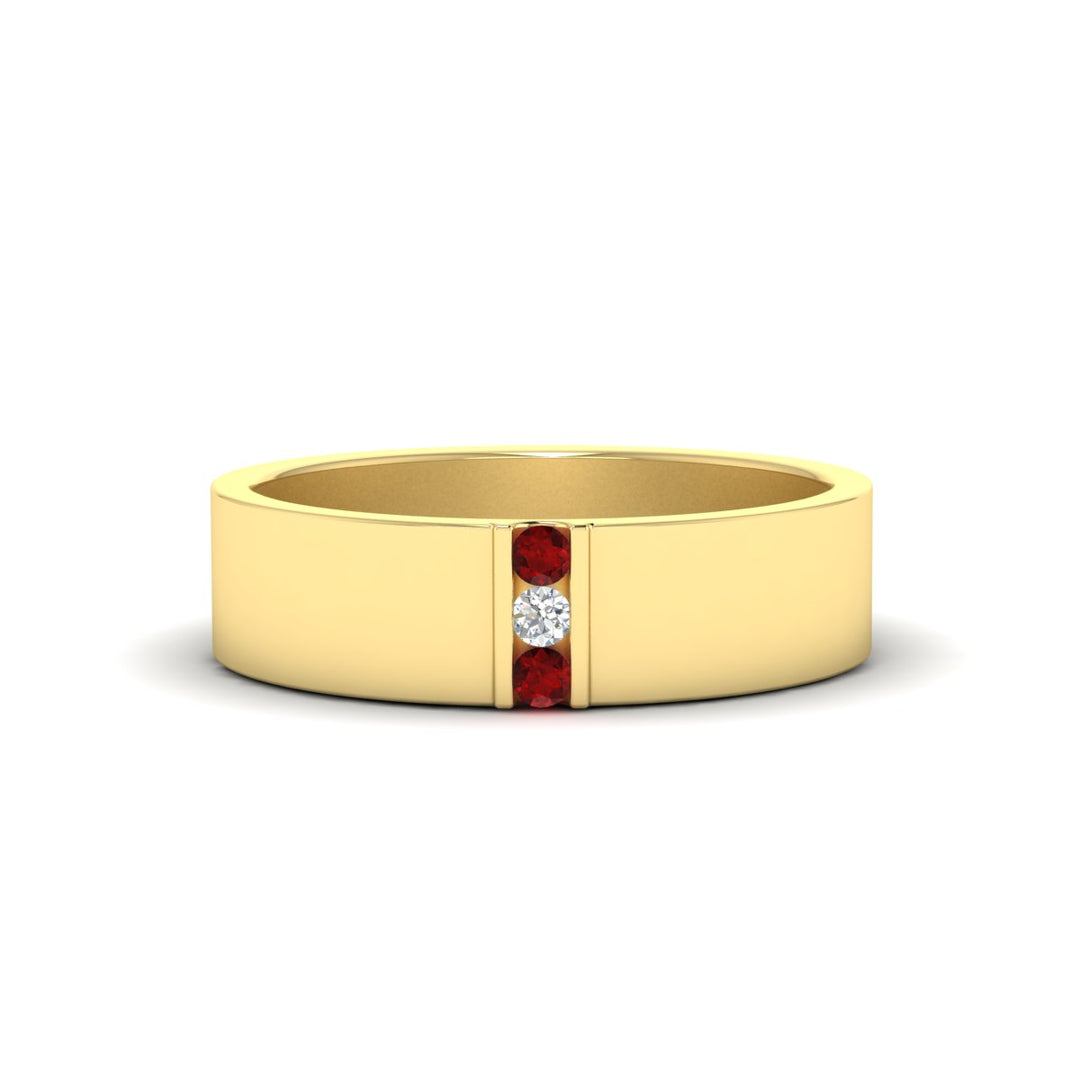 3-stone-ruby-wedding-anniversary-band-for-men-in-yellow-gold-fdm8111bgrudr-nl-yg.jpg
