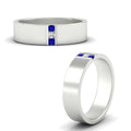 Thumbnail 53 - 3-stone-sapphire-wedding-anniversary-band-for-men-in-white-gold-fdm8111bgsablangle3-nl-wg.jpg
