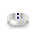 Thumbnail 54 - 3-stone-sapphire-wedding-anniversary-band-for-men-in-white-gold-fdm8111bgsablangle5-nl-wg.jpg