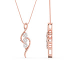 Load image into Gallery viewer, 3-stone-swirl-diamond-pendant-in-rose-gold-FDPD11482ANGLE2-NL-RG
