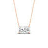Load image into Gallery viewer, 3.00-ct-horizontal-radiant-diamond-solitaire-pendant-in-rose-gold-fdpd10700raangle1-3.00ct-nl-rg.jpg?v=1768298139