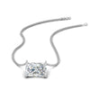 Load image into Gallery viewer, 3.00-ct-horizontal-radiant-diamond-solitaire-pendant-in-white-gold-fdpd10700rasleep-3.00ct-nl-wg.jpg?v=1768298139