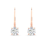 Load image into Gallery viewer, 3.00-ct-round-cut-diamond-leverback-dangle-earrings-in-rose-gold-fdear11236roangle2-3.00ct-nl-rg.jpg?v=1768373575