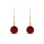 Load image into Gallery viewer, 3.00-ct-round-cut-ruby-leverback-dangle-earrings-in-rose-gold-fdear11236rogrudrangle2-3.00ct-nl-rg.jpg?v=1768373575