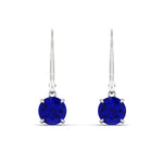 Load image into Gallery viewer, 3.00-ct-round-cut-sapphire-leverback-dangle-earrings-in-white-gold-fdear11236rogsablangle2-3.00ct-nl-wg.jpg?v=1768373575