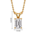 Load image into Gallery viewer, 3.00-ct.-emerald-cut-solitaire-pendant-in-FDPD8469ANGLE1-EM-3.00-YG-HW.jpg?v=1759467993
