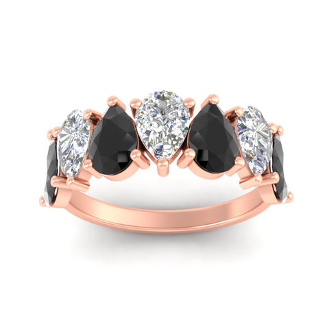 3.50-carat-7-seven-stone-black-diamond-teardrop-wedding-band-in-rose-gold-fdwb8008peblackangle5-3.50ct-nl-rg.jpg