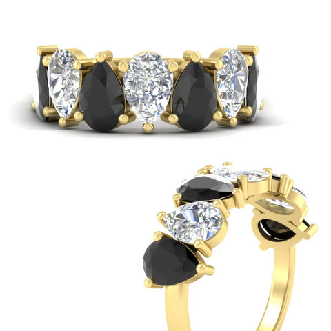 3.50-carat-7-seven-stone-black-diamond-teardrop-wedding-band-in-yellow-gold-fdwb8008peblackangle3-3.50ct-nl-yg.jpg
