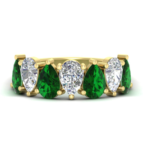 3.50-carat-7-seven-stone-emerald-teardrop-wedding-band-in-yellow-gold-fdwb8008pegemgrsleep-3.50ct-nl-yg.jpg