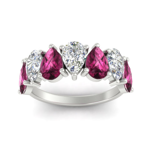 3.50-carat-7-seven-stone-pink-sapphire-teardrop-wedding-band-in-white-gold-fdwb8008pegsadrpiangle5-3.50ct-nl-wg.jpg