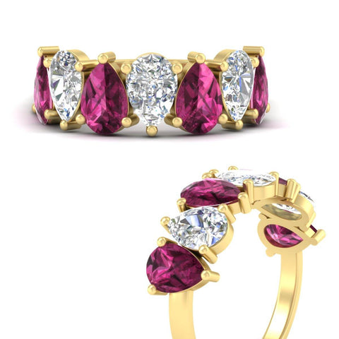 3.50-carat-7-seven-stone-pink-sapphire-teardrop-wedding-band-in-yellow-gold-fdwb8008pegsadrpiangle3-3.50ct-nl-yg.jpg