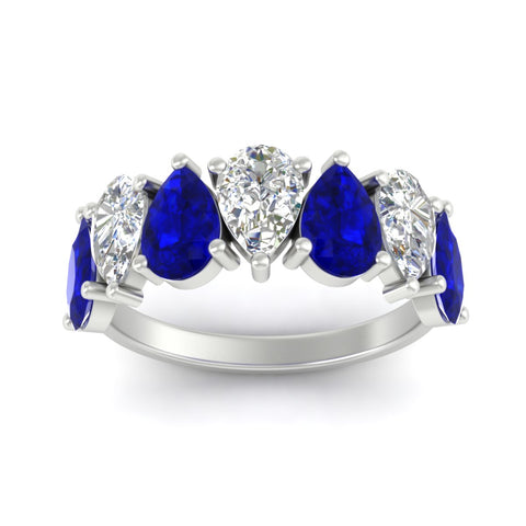 3.50-carat-7-seven-stone-sapphire-teardrop-wedding-band-in-white-gold-fdwb8008pegsablangle5-3.50ct-nl-wg.jpg