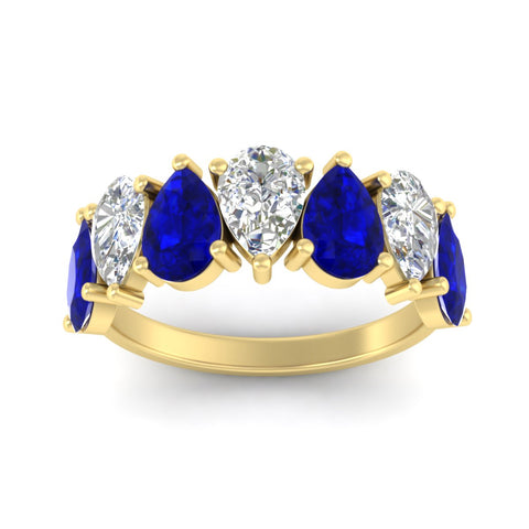 3.50-carat-7-seven-stone-sapphire-teardrop-wedding-band-in-yellow-gold-fdwb8008pegsablangle5-3.50ct-nl-yg.jpg