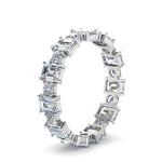 Load image into Gallery viewer, 3.50 Carat Emerald Cut With Round Band
