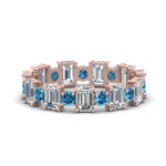 Load image into Gallery viewer, 3.50 Carat Emerald Cut With Round Band
