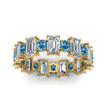 Load image into Gallery viewer, 3.50 Carat Emerald Cut With Round Band
