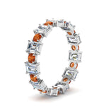 Load image into Gallery viewer, 3.50 Carat Emerald Cut With Round Band
