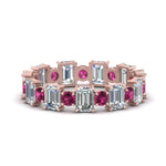 Load image into Gallery viewer, 3.50 Carat Emerald Cut With Round Band
