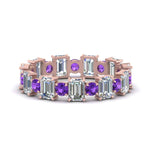 Load image into Gallery viewer, 3.50 Carat Emerald Cut With Round Band
