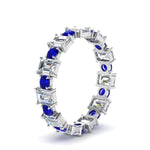 Load image into Gallery viewer, 3.50 Carat Emerald Cut With Round Band
