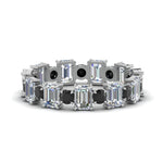 Load image into Gallery viewer, 3.50 Carat Emerald Cut With Round Band
