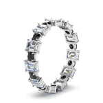 Load image into Gallery viewer, 3.50 Carat Emerald Cut With Round Band
