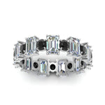 Load image into Gallery viewer, 3.50 Carat Emerald Cut With Round Band
