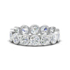 Load image into Gallery viewer, 3.50-carat-eternity-ring-bezel-diamond-in-white-gold-FDEWB10558-0.25CTANGLE3-NL-WG