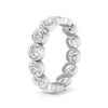 Load image into Gallery viewer, 3.50-carat-eternity-ring-bezel-diamond-in-white-gold-FDEWB10558-0.25CTANGLE3-NL-WG