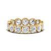 Load image into Gallery viewer, 3.50-carat-eternity-ring-bezel-diamond-in-yellow-gold-FDEWB10558-0.25CTANGLE3-NL-YG