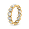 Load image into Gallery viewer, 3.50-carat-eternity-ring-bezel-diamond-in-yellow-gold-FDEWB10558-0.25CTANGLE3-NL-YG