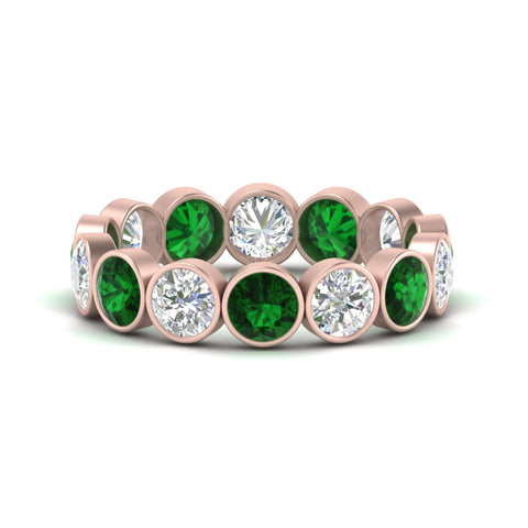 3.50-carat-eternity-ring-bezel-emerald-in-rose-gold-FDEWB10558-0.25CTGEMGRANGLE3-NL-RG